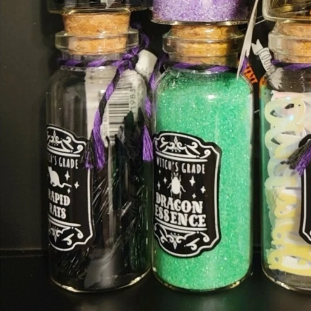 Target Halloween Potion Bottle Set from 2021 complete set of 8